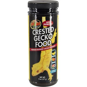 Zoo Med Tropical Fruit Crested Gecko Food, 8-oz pouch