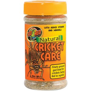 Zoo Med Natural Cricket Care Reptile Food, 1.75-oz pouch