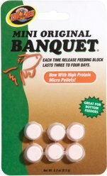 Zoo Med Original Banquet Block, Mini, 6 count