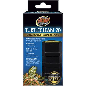 Zoo Med Turtleclean Deluxe Turtle Filter Replacement Cartridge, 20-gal