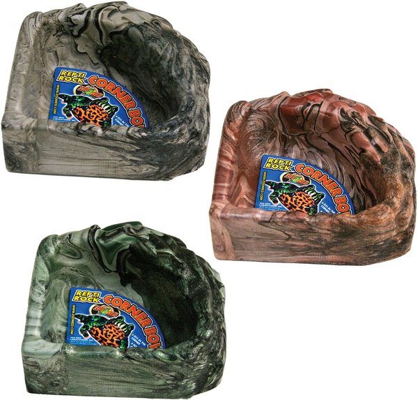 Zoo med repti shop rock corner bowl