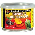 Zoo Med Tropical Fruit Mix-ins Red Banana Reptile Food, 4-oz bag