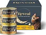 Reveal Natural Grain-Free Variety of Chicken in Broth Flavored Wet Cat Food, 2.47-oz can, case of 12