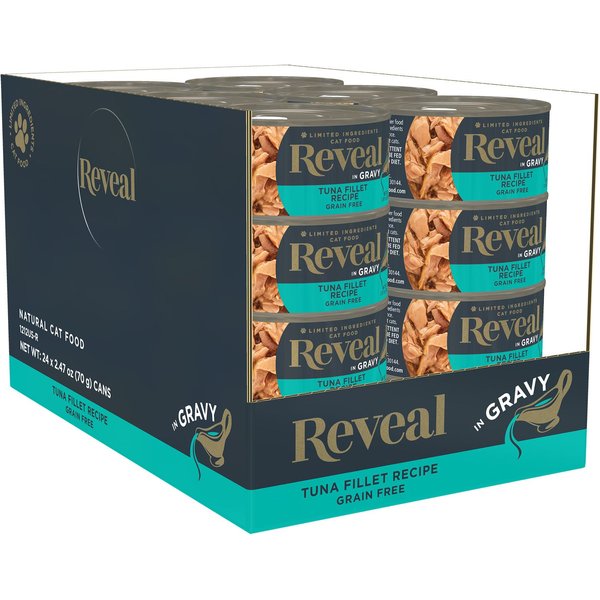 REVEAL Natural Grain Free Tuna in Gravy Flavored Wet Cat Food