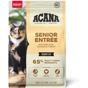 Now cat food clearance senior