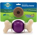 PetSafe Busy Buddy Bouncy Bone Treat Dispenser Tough Dog Chew Toy, Medium/Large