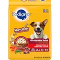 Pedigree w/MarroBites Steak & Vegetable Flavor Pieces Adult Dry Dog Food, 36-lb bag