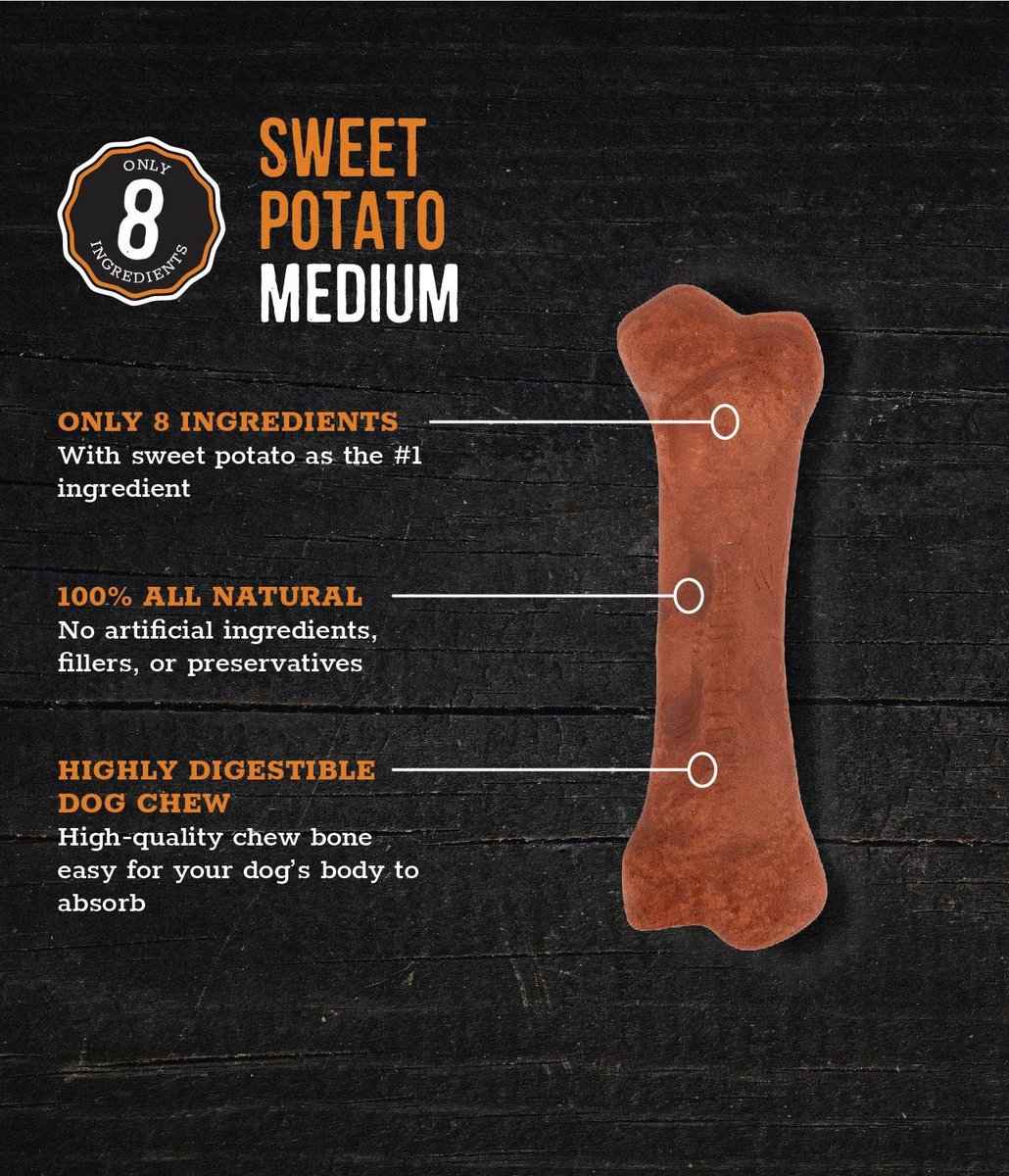 WHOLESOME PRIDE PET TREATS Natural & Healthy Sweet Potato Chew Dog