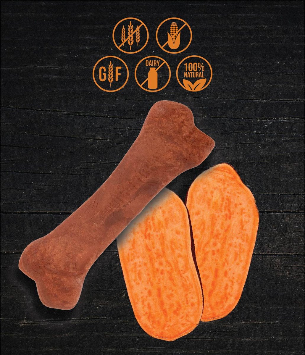 WHOLESOME PRIDE PET TREATS Natural & Healthy Sweet Potato Chew Dog