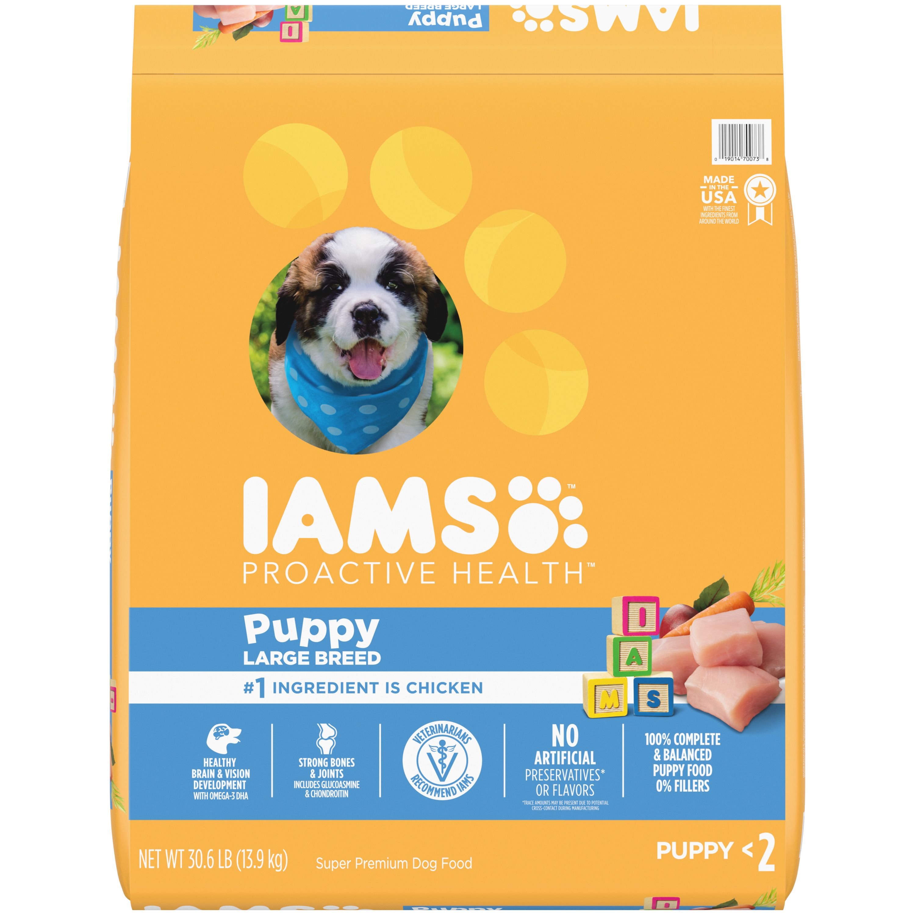 IAMS Proactive Health Large Breed Puppy with Real Chicken Dry Dog