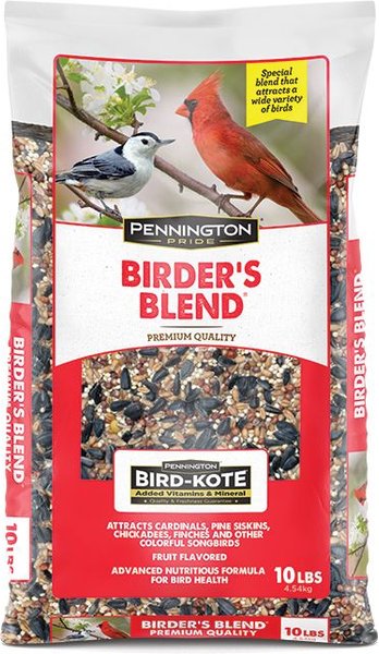 Pennington Pride Birder's Blend Bird Food, 10-lb bag slide 1 of 4