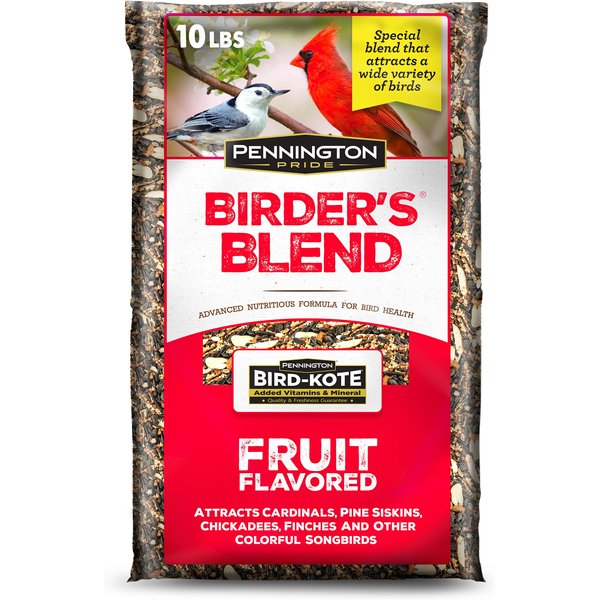 PENNINGTON Pride Birder's Blend Bird Food, 10-lb bag - Chewy.com