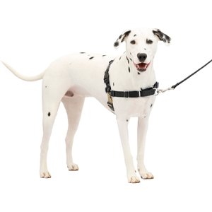 PetSafe Easy Walk Dog Harness, Black/Silver, Medium/Large