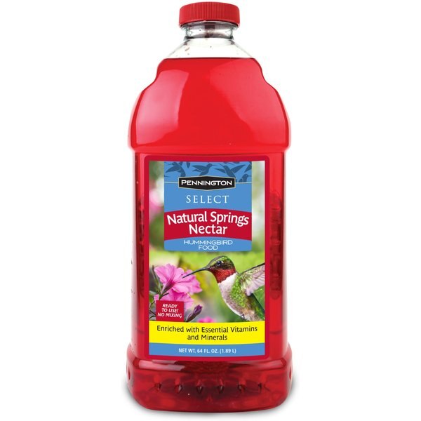 PENNINGTON Natural Springs Ready To Use Hummingbird Nectar, 64oz