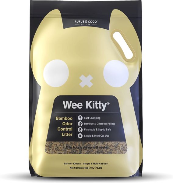 Rufus & Coco Wee Kitty Clumping Cat Litter, 8.8-lb bag slide 1 of 4