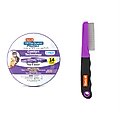 Hartz UltraGuard ProMax Flea & Tick Cat Collar, 2 count + Groomer's Best Flea Comb for Dogs & Cats