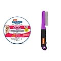 Hartz UltraGuard ProMax Flea & Tick Collar for Dogs, 2 collars (12-mos. supply) + Groomer's Best Flea Comb for Dogs & Cats