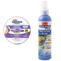 Hartz UltraGuard ProMax Flea & Tick Collar, 2 count + UltraGuard Plus Flea & Tick Spray for Cats