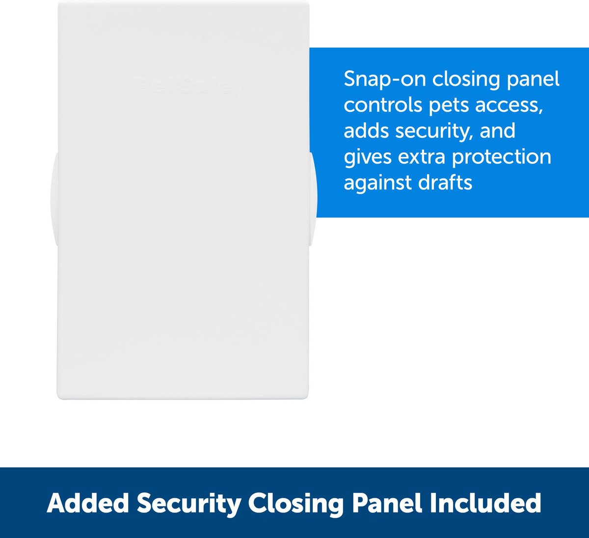 Dog door sale closing panel