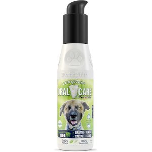 PetzLife Complete Oral Care Peppermint Flavor Dog & Cat Dental Gel, 4-oz bottle
