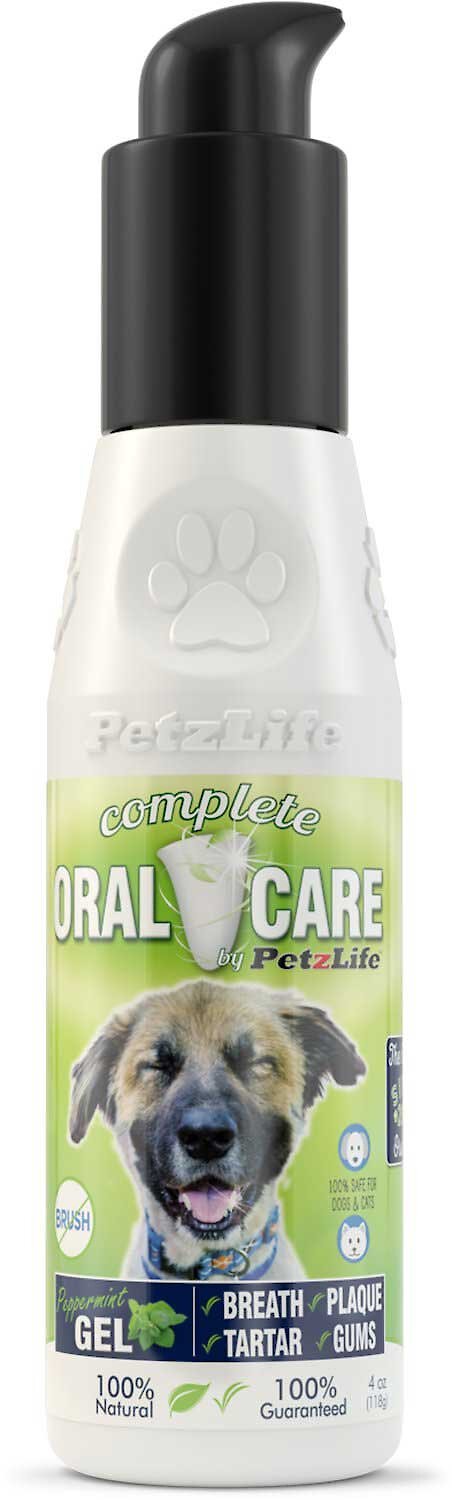 PETZLIFE Complete Oral Care Peppermint Flavor Dog Cat Dental Gel reviews Chewy