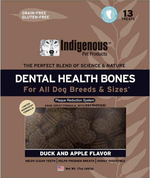 Indigenous pet products shop dental health bones