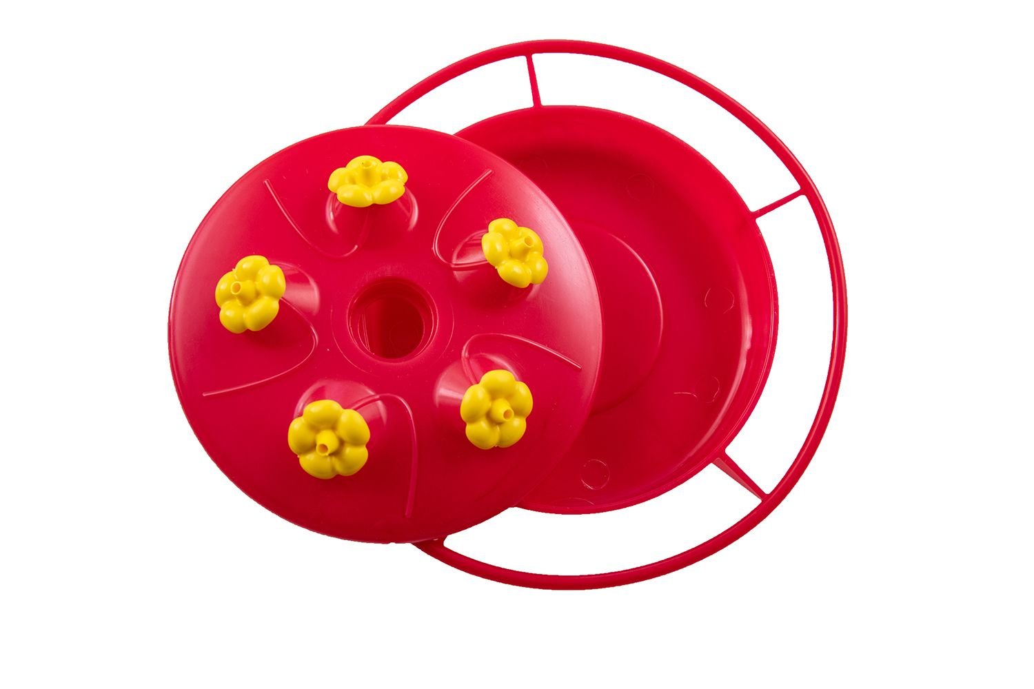 HUMMER'S GALORE Bee Guard Hummingbird Feeder Replacement Base, Red Customer Questions