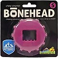 Himalayan Pet Supply Bonehead Chew Guardian Chew Smarter & Longer Dog Toy, Purple, Small