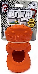 Himalayan Pet Supply Jughead Chew Guardian Chew Smarter Chew Longer Dog Toy, Orange, Super