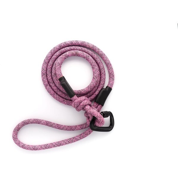EURODOG 6ft Mountain Blush Climbing Rope Dog Leash, Mountain Blush