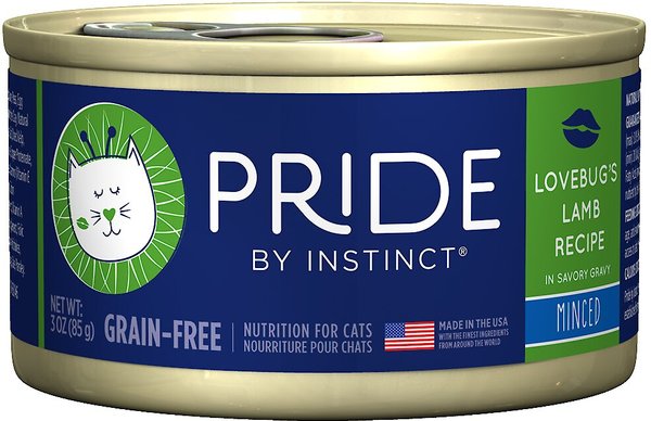 Pride by 2025 instinct cat food