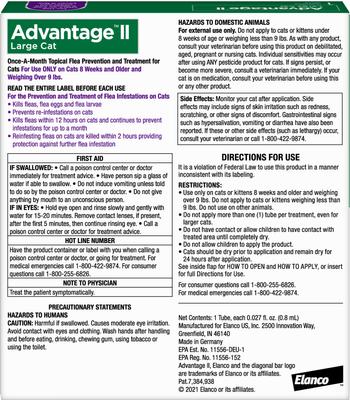Show full view: Flea & Tick - Advantage II Spot Treatment, over 9-lbs, Advantage Shampoo, Yard & Premise Spray, Carpet & Upholstry Spot Spray & Frisco Flea Comb slide 3 of 9