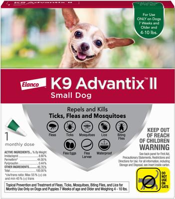 Show full view: Flea & Tick - K9 Advantix II Spot Treatment, 4-11 lbs, Advantus Oral Treatment, 4-22 lbs, Advantage Yard & Premise Spray, Carpet & Upholstry Spot Spray & Frisco Flea Comb slide 2 of 9