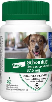 Show full view: Flea & Tick - K9 Advantix II Spot Treatment, 21-55 lbs, Advantus Oral Treatment, 23-110 lbs, Advantage Yard & Premise Spray, Carpet & Upholstry Spot Spray & Frisco Flea Comb slide 5 of 9