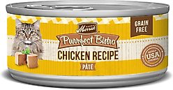 Merrick Purrfect Bistro Grain-Free Chicken Pate Canned Cat Food, 5.5-oz, case of 24