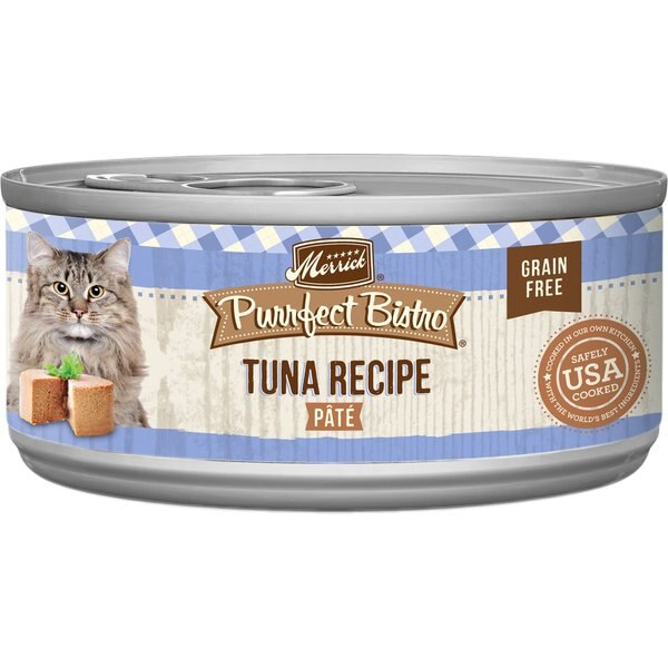 Merrick Purrfect Bistro Grain-Free Tuna Pate Canned Cat Food