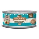 Merrick Purrfect Bistro Grain-Free Wet Cat Food Duck Recipe Pate, 5.5-oz, case of 24