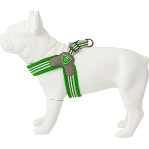 HUGO & HUDSON Easy V Dog Harness, Green, Size 7