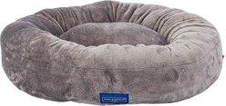 HUGO & HUDSON Donut Dog Bed, Grey, 60-cm