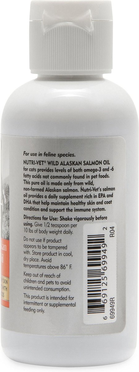 Nutri vet wild alaskan salmon outlet oil