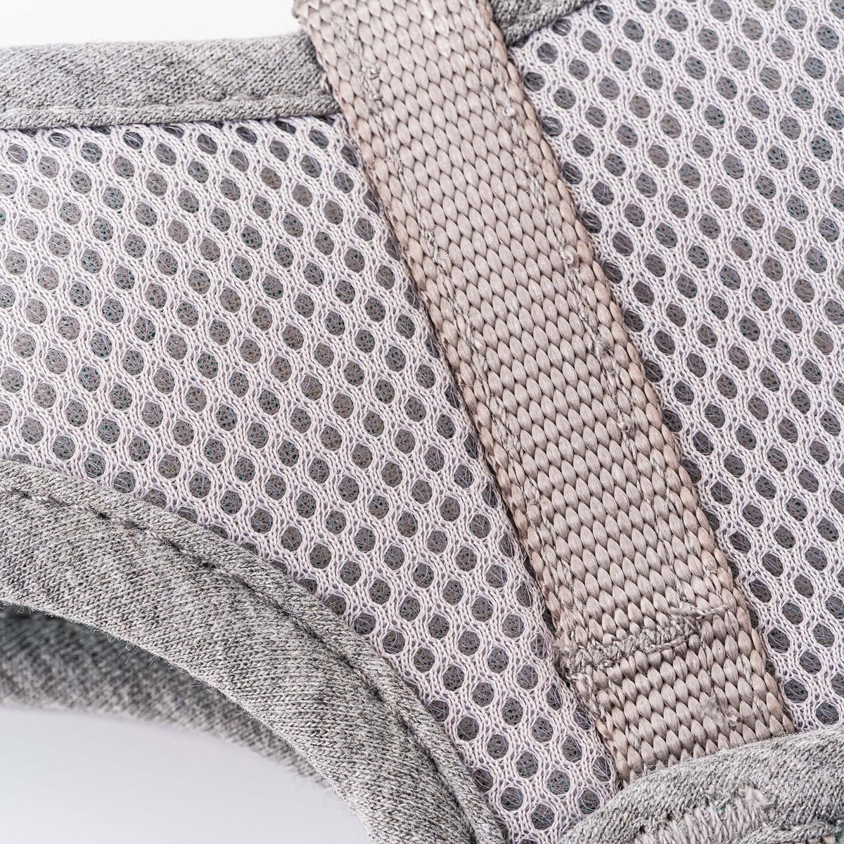 HUGO & HUDSON Herringbone Tweed Dog Harness, Aqua, Small