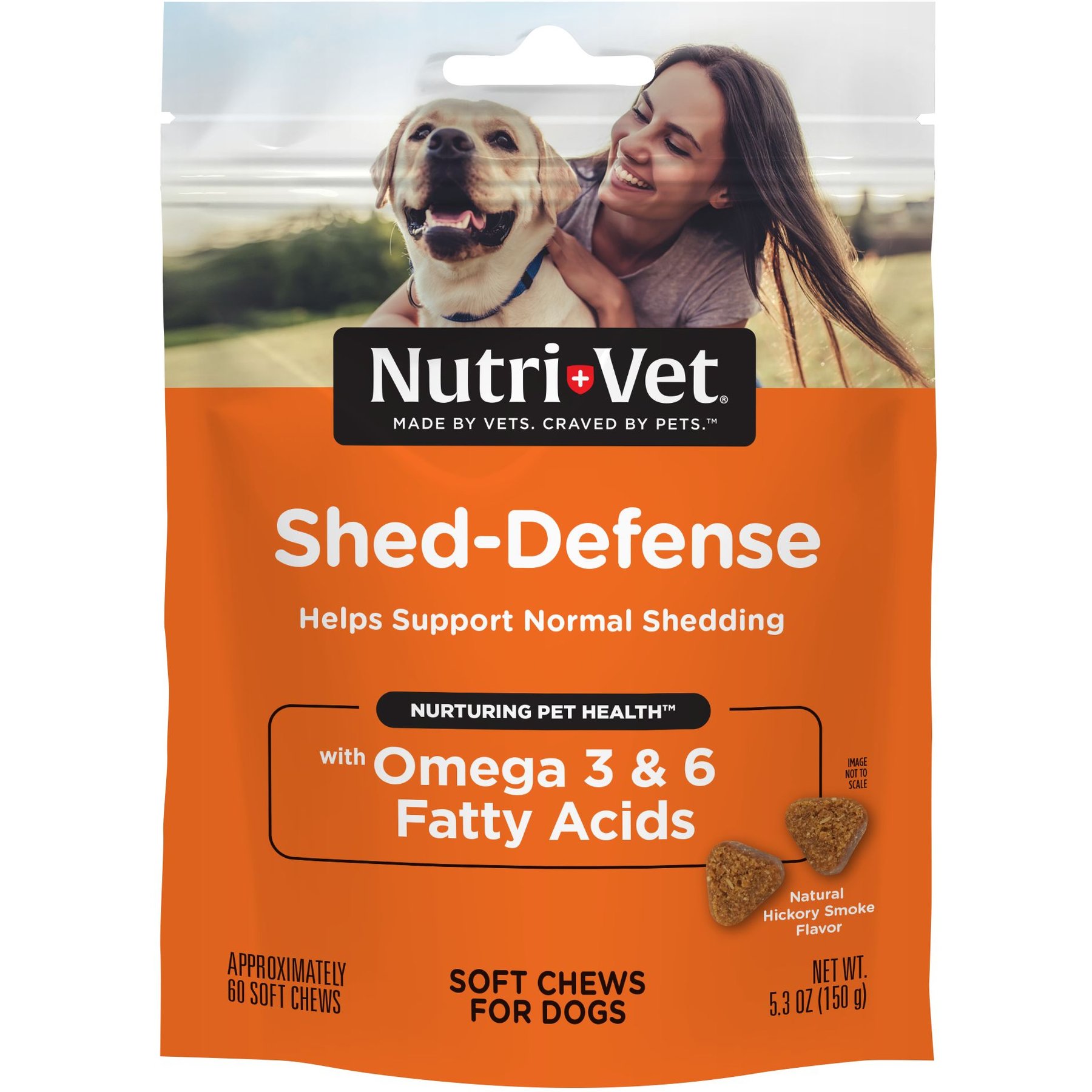 NUTRI VET Shed Defense Seafood Fish Flavored Soft Chews