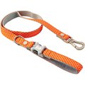 HUGO & HUDSON Printed Dog Leash, Orange, X-Small/Small