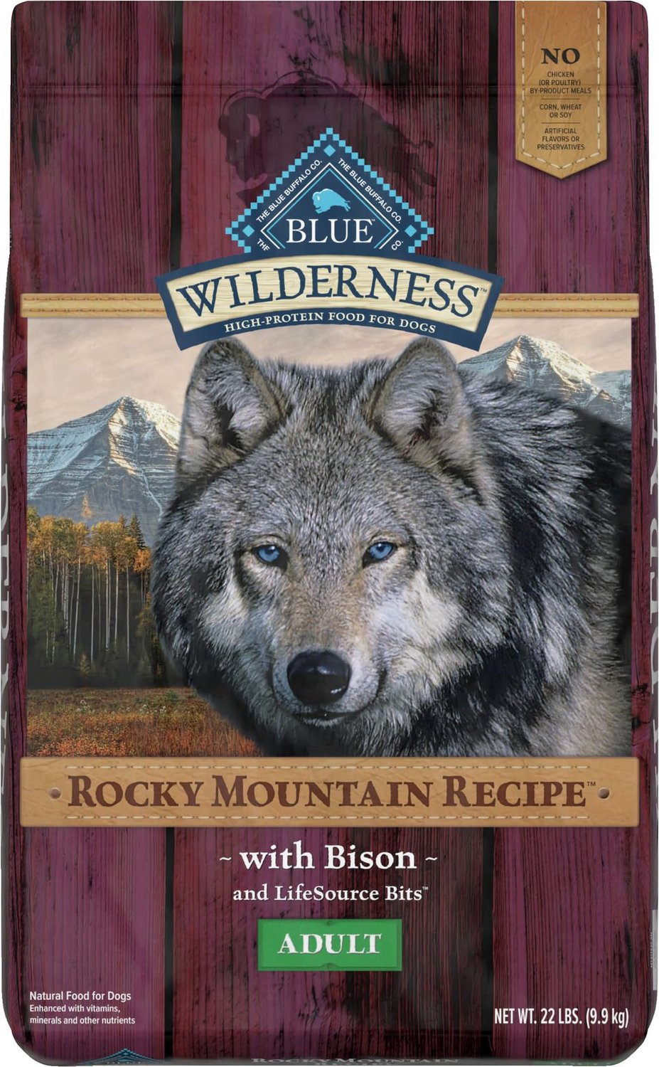 blue wilderness bison dog food