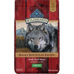 Blue Buffalo Wilderness Rocky Mountain Recipe with Red Meat Adult Grain-Free Dry Dog Food, 22-lb bag