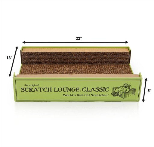 Scratch Lounge The Original Scratch Lounge Cat Toy with Catnip