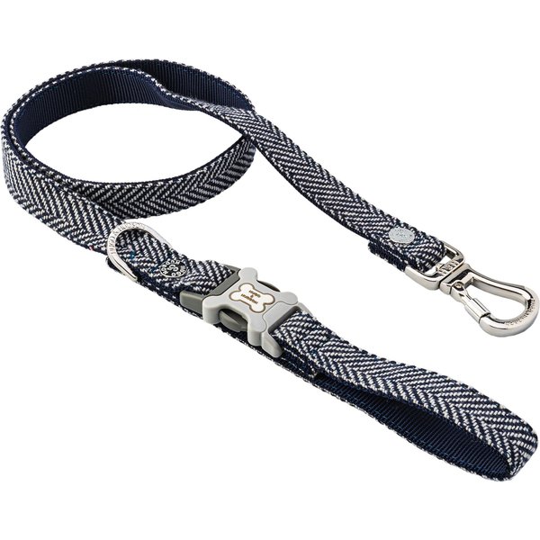 HUGO & HUDSON Herringbone Tweed Dog Leash