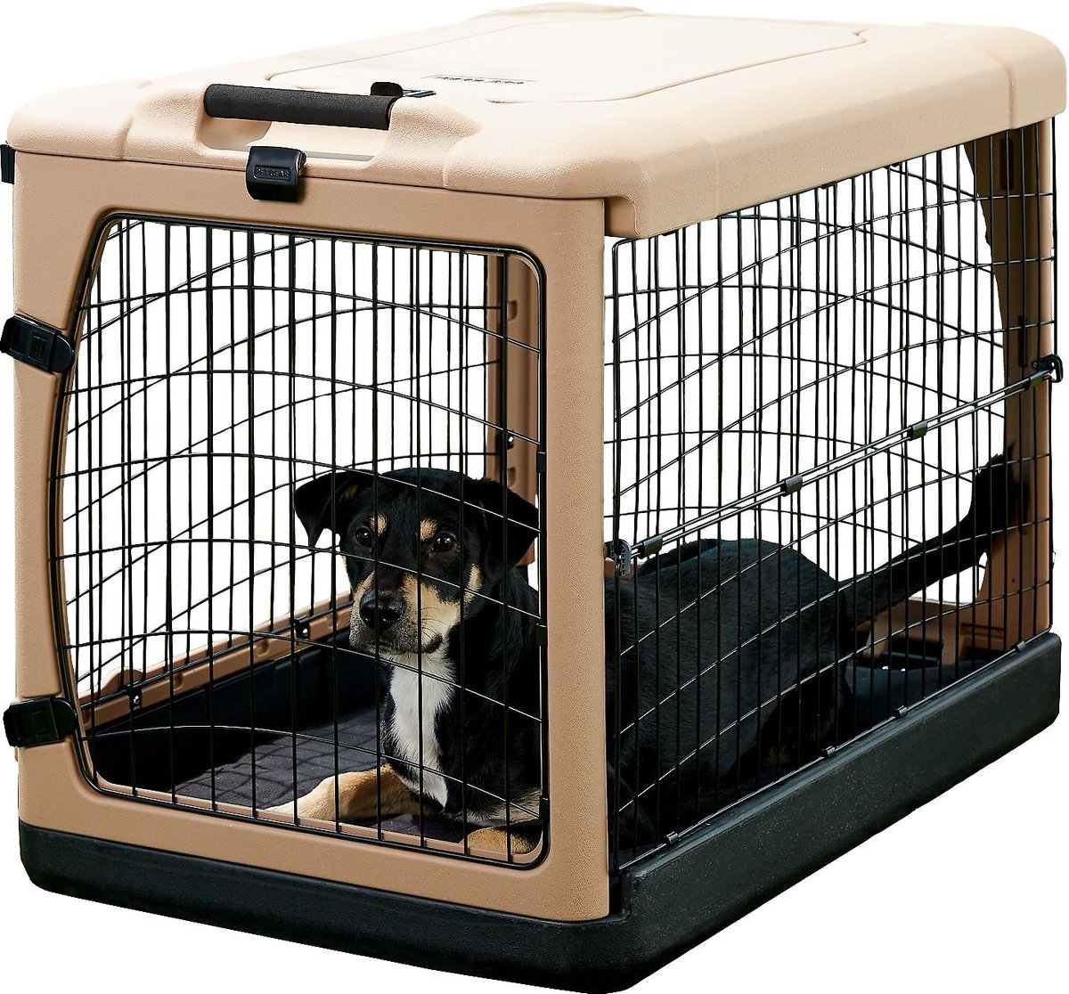 Pet gear the other door steel crate & outlet fleece pad