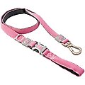 HUGO & HUDSON Mesh Dog Lead, Pink, Medium/Large