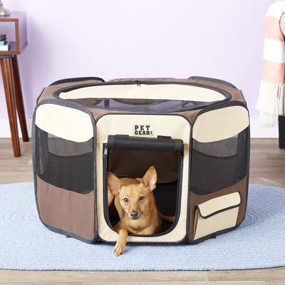 Show full view: Pet Gear Travel Lite Soft-Sided Dog & Cat Pen with Removable Top, Sahara, Small slide 5 of 7